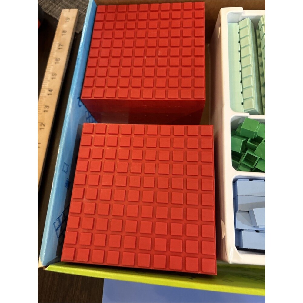 Math-U-See Manipulatives Integer Block Kit Complete Set 133 Blocks Math Learn - Picture 5 of 14
